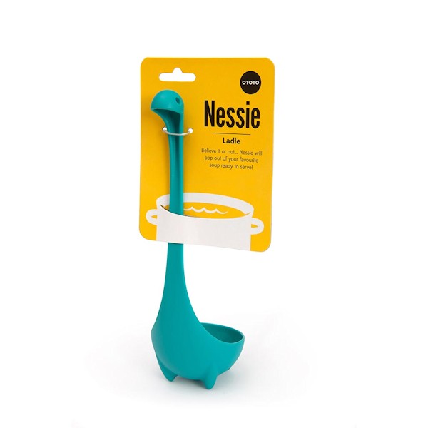Nessie Stand Alone Ladle Soup Ladle Loch Ness Monster - BLUE