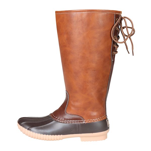 High duck hot sale boots