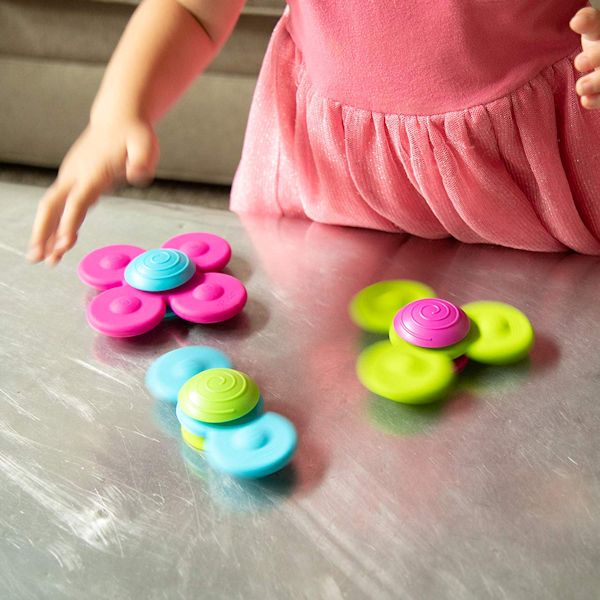 Product image for Fat Brain Toys 12pc Squigz Combo Set - Suction Kupz, PipSquigz, Whirly Squigz