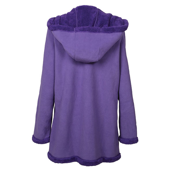 Polar Edge Womens Size XL Fleece Full Zip Jacket Purple EUC #A59N