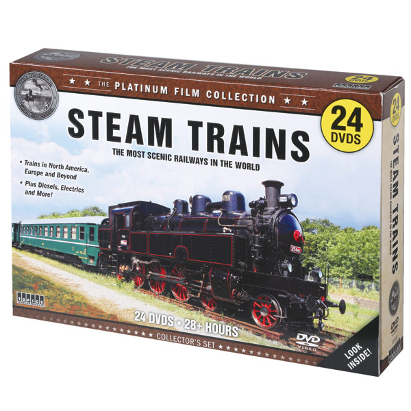 STEAM TRAINS DVD SET at Wireless Catalog | VN2932