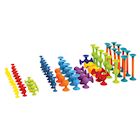 Alternate image for Fat Brain Toys Squigz 75 Piece Set - Fidget Suction Cup Toys with Storage Bag