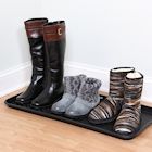 Alternate image for Great Working Tools Boot Tray All Season Heavy Duty Mud Room Shoe Tray, Set of 2, Black, 40'L x 20'W