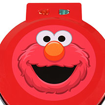 Uncanny Brands Elmo Mini Waffle Maker - Sesame Street Kitchen Appliance - Red